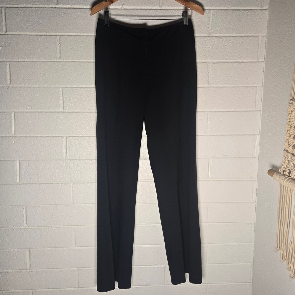 Bianca Nygard Wide Leg Trousers 8 Wool Blend Professional Office Career Capsule
